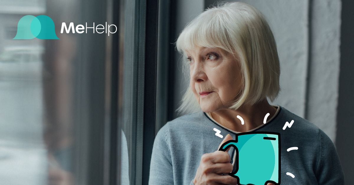 Woman drinking coffee - Adjustment Disorder support