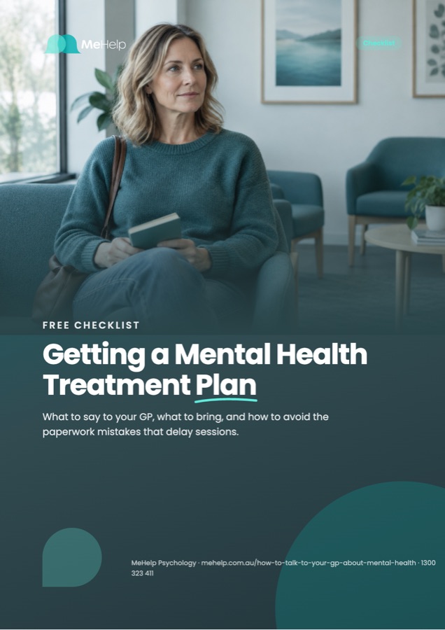 Cover of the free guide Getting a Mental Health Treatment Plan