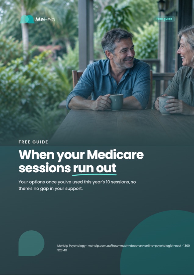 Cover of the free guide When your Medicare sessions run out